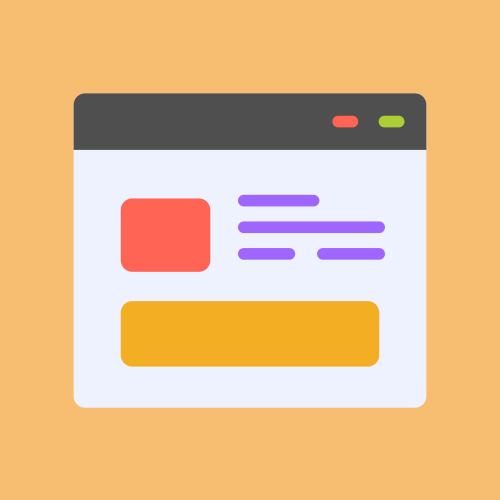 enlaces en footer y sidebar